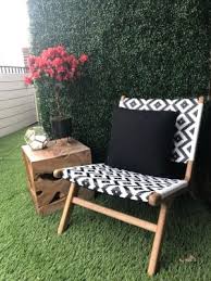 Black And White Outdoor Chairs Black And White Strap Girona Outdoor Accent Chairs Set Of 2 World Market Inspired By Our Travels Along The Sp Accent Chair Set Accent Chairs Outdoor Accents