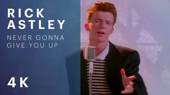 Recordamos el famoso «Together Forever» de Rick Astley del año 88