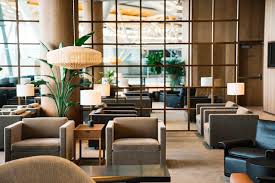 Kilo Tl Table Lamp Cathay Pacific Vip Lounge Vancouver Canada Studio Ilse Cathay Pacific Has Unveiled A N Lounge Interiors Lounge Seating Lounge Design