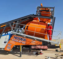 ‫محطات خلط الخرسانة المتنقلة بسعة 100 متر مكعب - Nowa Group‬‎