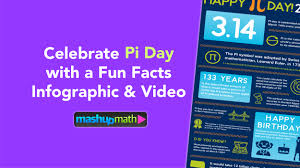 March 14th is pi day! Celebrate Pi Day With This Fun Facts Infographic Mashup Math
