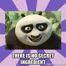 Is the krabby patty secret formula actually poseidon powder? There Is No Secret Ingredient Kung Fu Panda Meme Generator