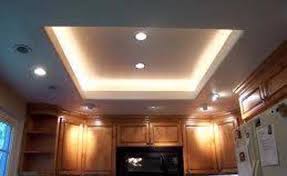 • highlight counter areas, stove tops and other details for visual interest. How To Make Light Features On Gypsum Ceiling Kitchen Ceiling Design Kitchen Ceiling Lights Kitchen Ceiling