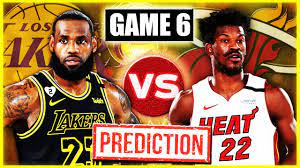 The first round of the nba playoffs schedule 2020 was released by the league thursday, with seven of the eight matchups locked in. Lakers Vs Heat Game 6 Prediction Preview Nba Finals 2020 Youtube