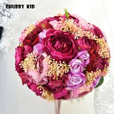 Bouquets para novia en rosas diferentes colores y tamaño , modernos _ diseño con cristal y hojas finas. Nuevo Hi Q Peonia Vintage Rojo Bouquet De Rosas Para Boda Flor Ramo De Novia Artificial Rojo Ramo De Rosas De Boda Falsos Ramo De Flores Flores Artificiales Y Secas Aliexpress