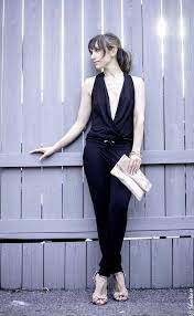 How To Dress Up A Black Jumpsuit For A Wedding Black Jumpsuit Jumpsuit How To Wear A Jumpsuit
