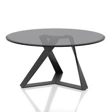 In this look, i placed a big hurricane glass that i use as a vase, and with a bunch of tulips inside. Borrego Round Coffee Table Texture Black Gray Mibasics Target