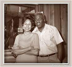 Jackie robinson played himself in the jackie robinson story , a biopic about his life released in 1950. Today In 1962 Jackie Robinson His Wife Rachel Pose At Their Home In Stamford Ct After Receiving The News That Jackie Had Been Elected To The Baseball Hall Of Fame Baseball
