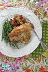 He stuffs the cavity with lemon, garlic and herbs and roasts it over new potatoes that absorb the bird's flavorful juices. Roast Chicken Breasts And Potatoes Easy Dinner Recipes
