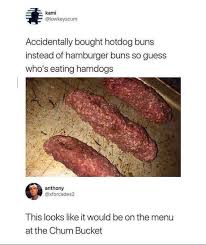 A bucket used to hold chum in the practice of chumming. Chum Bucket Food 9gag