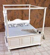 Einrichten24 himmelbett »metallbett / himmelbett laura«, pulverbeschichtetes metall, prinzessin bett. Himmelbett 100x200 Cm Im Landhausstil Lattenrost 2 Schubladen