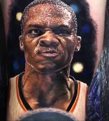 Russell westbrook, oklahoma city, ok. This Russell Westbrook Fan Tattoo Is Crazy Terez Owens 1 Sports Gossip Blog In The World