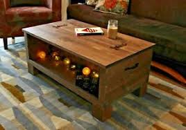 Check out my other luggage. Rustic Wooden Chest Trunk Blanket Box Vintage Industrial Loft Coffee Table Ebay
