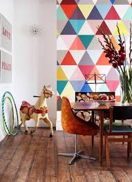 Creative Family Homes Ashlyn Gibson Want Her Book Wallpaper Accent Wall Bold Wallpaper Scandinavian Decor