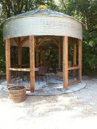 18 Bins Ideas In 2021 Silo House Backyard Gazebo