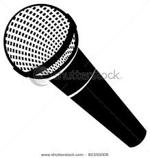 Classic Microphone Vector Clip Art Illustration Picture Microphone Drawing Clip Art Music Design