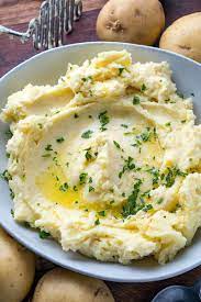 Easy Mashed Potatoes Easy Mashed Potatoes Potatoes Food Processor Recipes
