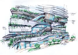 Drawingfusion Com Conceptual Architecture Architecture Concept Drawings Architecture Drawing