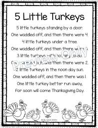Thanksgiving Poems For Kids Turkey Handprint Poem 5 Little Turkeys Funny Bird Turkey Dinner And Tur Thanksgiving Poems Thanksgiving Preschool Turkey Songs