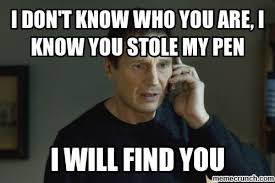 When You Can T Find Any Of Your Pens Server Memes Restaurant Humor Server Life