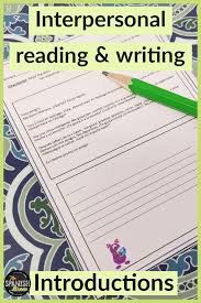 Spanish 1 Interpersonal Reading Writing For Descriptions Activities Weather In 2020 Spanish Reading Comprehension Spanish Students Reading Writing