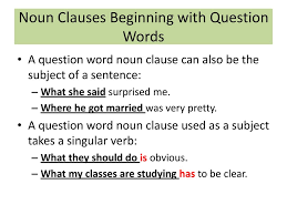 Relative clause / adjective clause. Noun Clauses Esol Grammar Ppt Download