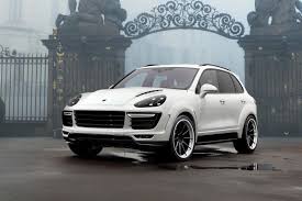 Topcar Shows Off White Porsche Cayenne Vantage 2015 Kit Carscoops Porsche Cayenne Porche Cayenne Porsche