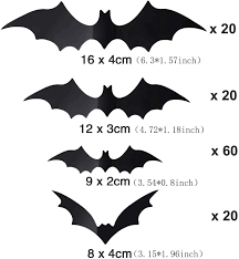 In some scenes a few bats flutter around inside your house in other scenes a massive number of bats fill the air! Buy 60pcs Bats Wall Decor Halloween 3d Bats Decoration Scary Bats Wall Decal Wall Sticker 4 Sizes Realistic Pvc Scary Black Bat Sticker Halloween Eve Decor Home Window Decoration Set Online In