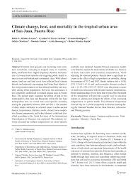 It is composed of 8 ayat (verses) and the title of the surah in english is the fig or the figtree. Pdf Climate Change Heat And Mortality In The Tropical Urban Area Of San Juan Puerto Rico