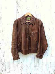 Sold 30s Levi S Leather Jacket Original Vintage 1930s Etsy Leather Jacket Jackets Leather Jacket Men