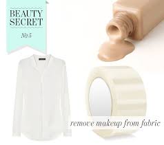 Nail varnish also damages our clothes, if some has fallen onto a garment avoid using polish remover because it can cause the varnish to extend more, however try with thinner or olive oil but only on the affected area. How To Remove Foundation From Clothing Remove Makeup From Clothes Stain On Clothes How To Remove