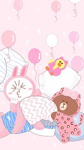 Lucu wallpaper untuk anak perempuan akan membawa anda ke tanah boneka dan mengisi anda dengan sukacita! Pin Oleh å°å®‰ æž— Di Lineãƒ•ãƒ¬ãƒ³ã‚º Boneka Hewan Kartun Wallpaper Lucu