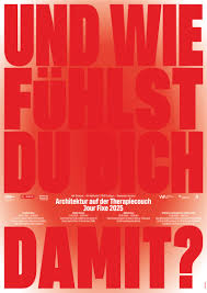 Jour Fixe Architektur: „Architektur auf der Therapiecouch – Daddy Issues“ –  Staatliche Akademie der Bildenden Künste Stuttgart