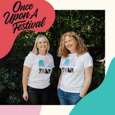 This is @megandaleybooks and I looking VERY pleased with ourselves because  we've realised it's just TWO SLEEPS until we arrive at @ouafadelaide for  TWO DAYS of author talks and workshops