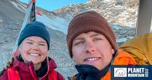 Ryan Colley, Swiss Alpine Traverse, Pernille Temmerud and Ryan Colley  during the Swiss Alps Ski Traverse, spring 2022, Ryan Colley