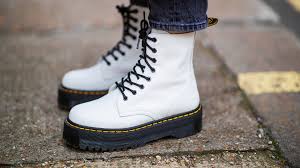I have a pair of black, used doc martens with a couple of scuffs, but otherwise, they're in great condition. Why Doc Martens Boots Are So Expensive