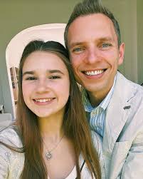Happy Father's Day! Here is a picture of Ava Max, with her father Pavllo  Koci. Max, as well as her father, are musically talented. Her father plays  the piano and her mother
