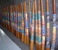 Didgeridoo Artesanias De Bambu Spanish Alibaba Com Painted Bamboo Bamboo Crafts Stick Art
