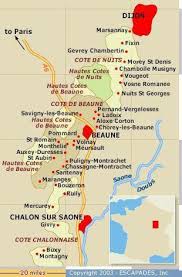 Burgundy Wine Map France Winefridge Wine Map Wine Region Map Burgundy Wine Map