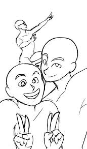 This Looks Cute Funny Drawings Draw The Squad Drawing Base