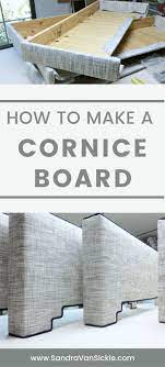 Learn How To Make A Cornice Board With This Detailed Video Tutorial Cornice Boards A Cornice Board Cornice Boards Window Treatments Valance Window Treatments