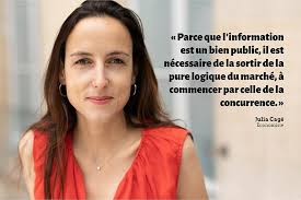 Julia Cagé : « Les médias indépendants sont indispensables au débat  démocratique »
