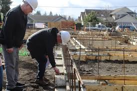 Getting their hands dirty