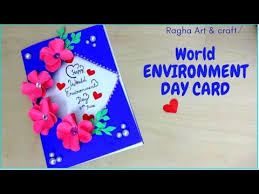 Most cards stand upright in stacks, so it's vital that you. World Environment Day Card Environment Day Card Making Environment Day Craft Ideas Youtube
