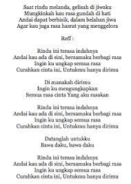 F g c f g agar aku bisa tanpa dirimu, hoo. Hanya Rindu Lyrics Plaza Indo