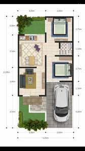 Akan tetapi disini saya akan memberikan alternatif denahnya saja, semoga sahabat desain rumah minimalis, cocok dan tertarik dengan desain rumah dan penataan ruang rumah ini. Lingkar Warna 20 Desain Inspiratif Denah Rumah Minimalis Dengan Lebar 6 Meter 1 Lantai
