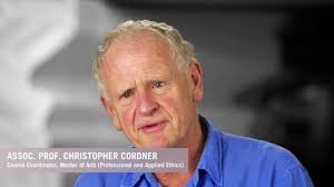 Professional and Applied Ethics course co-ordinator, Associate Professor  Christopher Cordner