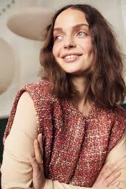 Beautiful long tweed waistcoat ❤️🧡🤎...