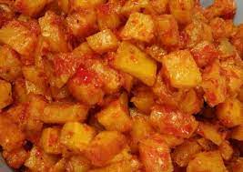 Resep Sambel Goreng Ubi Oleh Mak Tun Recipe Makanan Resep Tahu Ubi Goreng