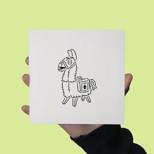 Complete the shape of the loot llama's body by first drawing three long, vertical lines.at the bottom, close off the pinata's shape using two more lines. See What It S Like To Have A Fortnite Tattoo With This Temporary Solution Dot Esports